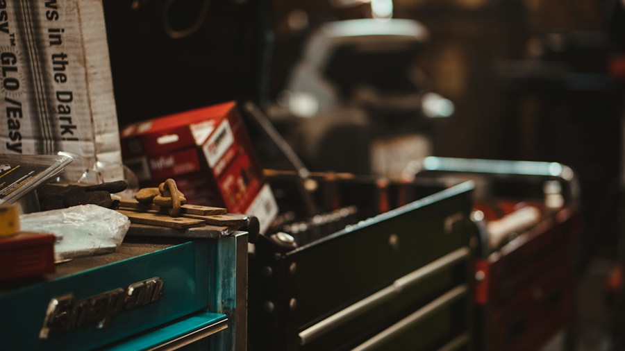 vehicle maintenance and repair shop