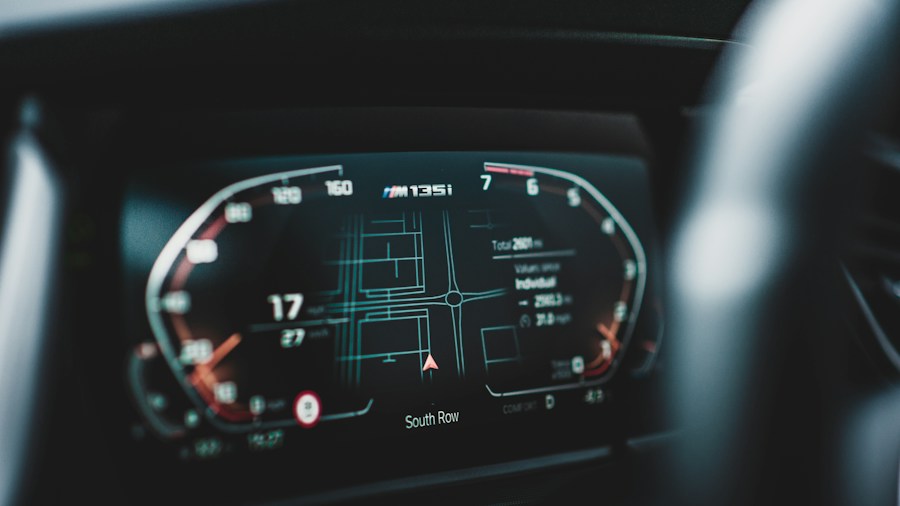 vehicle telemetry dashboard display