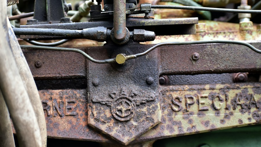 Pickup Truck Used to Start Colossal 102 Liter Engine What Buyers Should Know 1 vintage industrial engine restoration