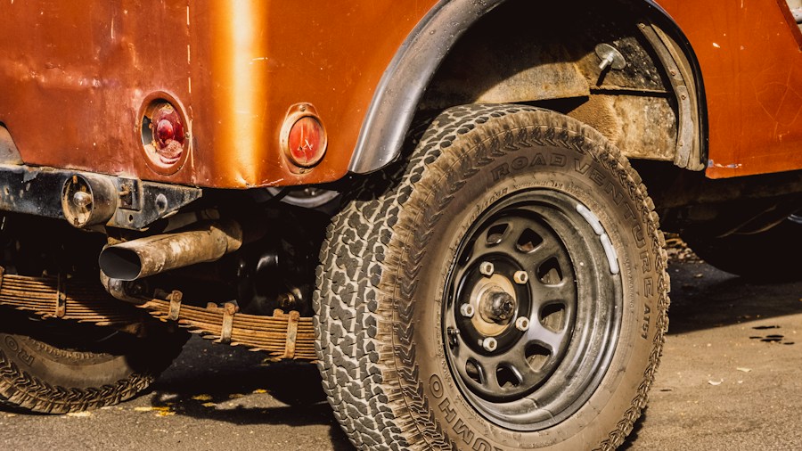 Jeep Wrangler JL-2A Retro Edition Arrives: What Buyers Should Know 1 vintage Jeep wheels tires detail