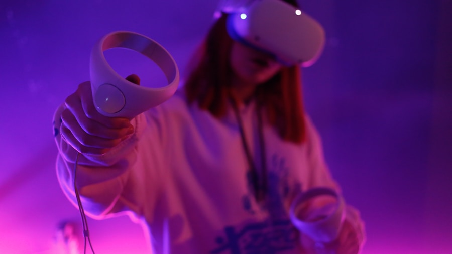 virtual reality gaming headset experience